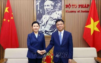 越南和中国促进法律与司法合作