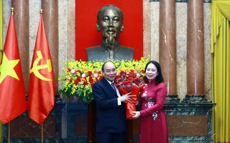 Vo Thi Anh Xuân entame sa mission d’intérim de la présidence de la République
