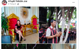 Förderung der Brokatweberei der Volksgruppe Jrai in der Provinz Gia Lai