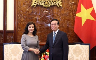 Staatspräsident Vo Van Thuong empfängt Bulgariens Botschafterin 