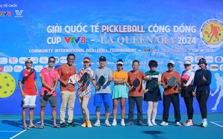 120 Sportler aus dem In- und Ausland beteiligen sich am Community International Pickleball Tournament