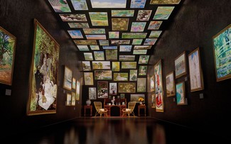 Ausstellung „Art Lighting Experience“ über Vincent van Gogh und Claude Monet