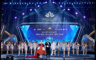 Halbfinale des Schönheitswettbewerbs Miss Tourism Vietnam 2024