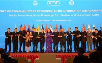 Vize-Staatspräsidentin Vo Thi Anh Xuan nimmt an Eröffnung der 16. Konferenz der ASEAN-Informationsminister teil