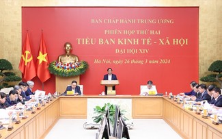 PM Vietnam, Pham Minh Chinh Memimpin Sidang Sub-Komite Sosial-Ekonomi Kongres Nasional Ke-14 PKV