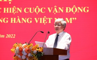 Tiếp tục đẩy mạnh thực hiện Cuộc vận động “Người Việt Nam ưu tiên dùng hàng Việt Nam”