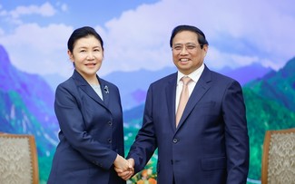 Thủ tướng Phạm Minh Chính tiếp Bộ trưởng Bộ Tư pháp Trung Quốc