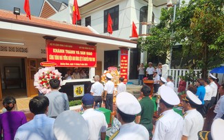 Khánh thành nhà tưởng niệm anh hùng liệt sỹ  Nguyễn Phan Vinh