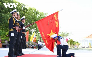 Trang nghiêm, ý nghĩa Lễ tuyên thệ chiến sĩ mới tại Vùng 5 Hải quân