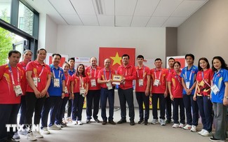 Olympic 2024: Đại sứ Việt Nam tại Pháp thăm hỏi Đoàn Thể thao Việt Nam