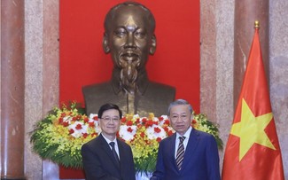 Chủ tịch nước Tô Lâm tiếp Trưởng Khu hành chính đặc biệt Hong Kong (Trung Quốc)