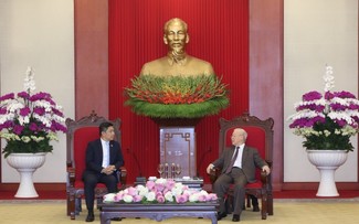Party leader applauds Singapore parliamentary speaker’s Vietnam visit 