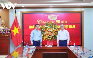 Thank you from Voice of Vietnam on Revolutionary Press Day 