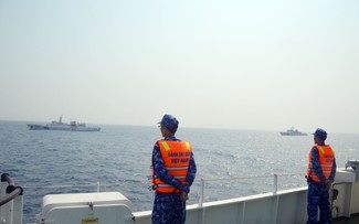 Vietnamese, Chinese coast guards conclude joint patrol
