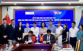 Voice of Vietnam, Yunnan Media Group sign new cooperation agreement