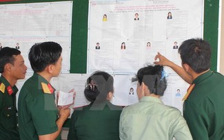 Ba Ria-Vung Tau holds early election at sea