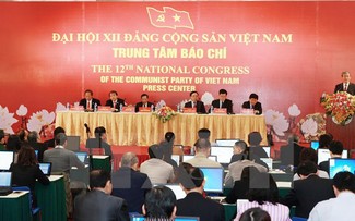 Inaugurado Centro de Prensa del XII Congreso del Partido Comunista de Vietnam