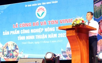 Logros económicos del despliegue de la Resolución de la instancia del Partido en Ninh Thuan