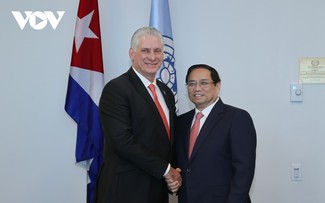 Premier vietnamita sostiene diversas reuniones bilaterales con líderes mundiales en Nueva York