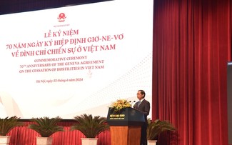 Celebran en Hanói los 70 años de la firma de los Acuerdos de Ginebra