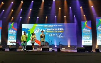 Impresionante noche musical "Somos uno" en el Festival Vietnam-Corea del Sur
