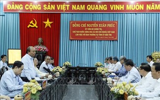 Nguyên Xuân Phuc: Bên Tre devra devenir une province développée en 2030