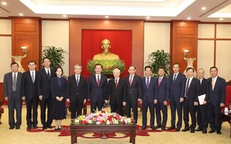 Nguyên Phu Trong reçoit le secrétaire du PCC du Yunnan