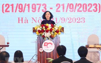 Célébration du 50e anniversaire des relations diplomatiques entre le Vietnam et le Japon