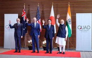 Rencontre entre les ministres des Affaires étrangères du Quad