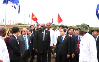 Le président de l’Assemblée nationale cubaine en visite à Quang Tri