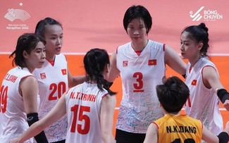 Volley-ball: Le Vietnam aux portes des quarts de finale des ASIAD-19