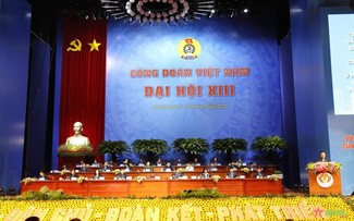 Nguyên Phu Trong au huitième Congrès national de la CGTV