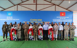 Inauguration d’une caserne intelligente vietnamienne à Abiyé