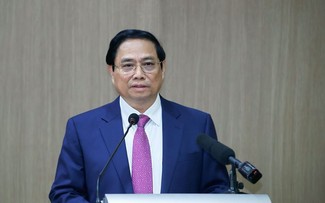 นายกรัฐมนตรี ฝ่ามมิงชิ้ง กล่าวปราศรัยเกี่ยวกับนโยบายในมหาวิทยาลัยแห่งชาติกรุงโซล สาธารณรัฐเกาหลี