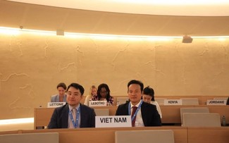 สภาสิทธิมนุษยชนแห่งสหประชาชาติอนุมัติมติของเวียดนามและหลายประเทศ