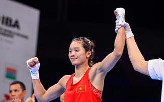Võ sỹ Nguyễn Thị Tâm vào tứ kết boxing nữ thế giới