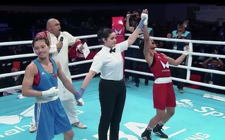 Nguyễn Thị Tâm giành huy chương Bạc giải boxing nữ vô địch thế giới