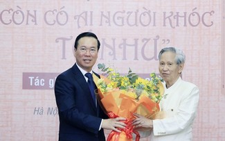 Chủ tịch nước Võ Văn Thưởng dự Lễ giới thiệu tác phẩm “Còn có ai người khóc Tố Như”