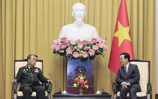 Chủ tịch nước Võ Văn Thưởng tiếp Thứ trưởng Bộ Quốc phòng Lào