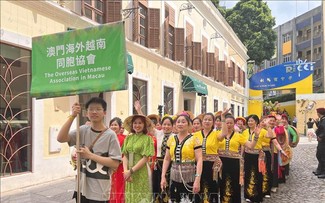 Quảng bá văn hóa Việt Nam tại Lễ diễu hành quốc tế ở Macau (Trung Quốc)