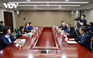 Đoàn đại biểu cấp cao thành phố Hà Nội làm việc tại Bắc Kinh