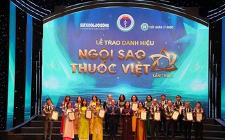 Trao danh hiệu “Ngôi sao thuốc Việt” cho 68 sản phẩm