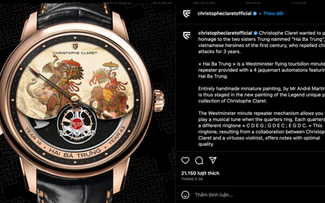 Hai Ba Trung - Vietnamese heroines featured on luxury Swiss watch