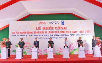 Начало проекта «Разминирование ради мирной вьетнамско-южнокорейской деревни» в 3 провинциях Центрального Вьетнама  