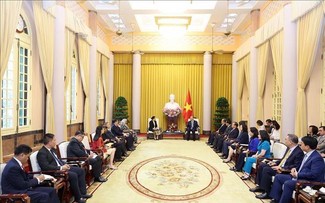 Президент То Лам принял послов стран АСЕАН и Восточного Тимора 