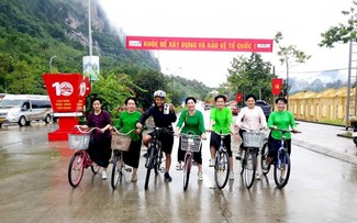 Sôi động Giải đua xe đạp địa hình huyện Lâm Bình mở rộng lần thứ I