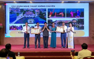 15 tập thể, cá nhân được trao Giải thưởng Đào Tấn 2022