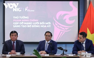 Thủ tướng Phạm Minh Chính gặp gỡ Mạng lưới đổi mới sáng tạo Việt Nam tại Hoa Kỳ
