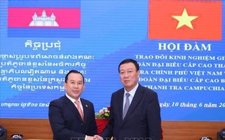 Thúc đẩy hợp tác giữa Thanh tra Chính phủ Việt Nam và Bộ Thanh tra Campuchia