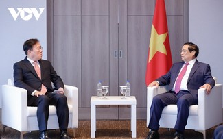 Thủ tướng Phạm Minh Chính tiếp 6 tập đoàn hàng đầu Hàn Quốc muốn mở rộng đầu tư tại Việt Nam 